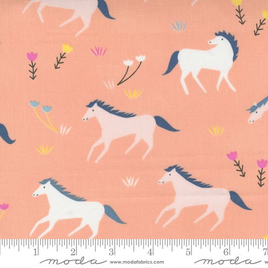 Meander Horses Peach