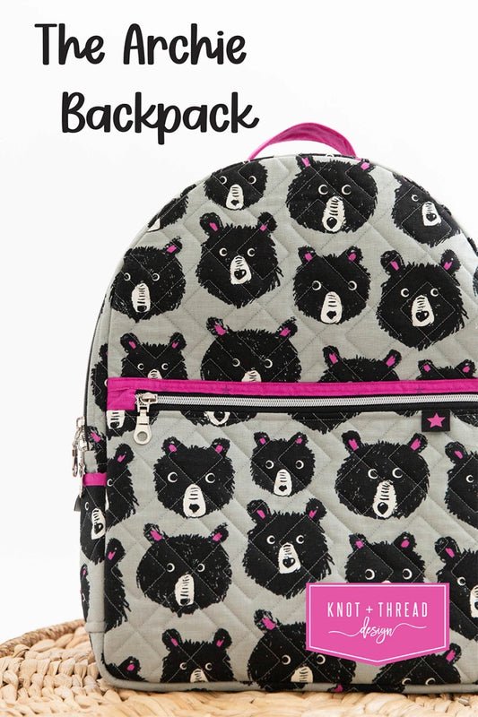 Archie Backpack Pattern