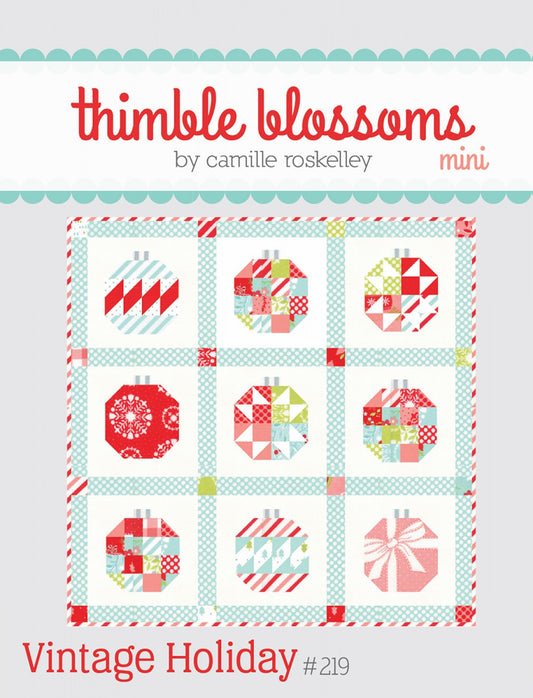 Vintage Holiday Mini Quilt Pattern