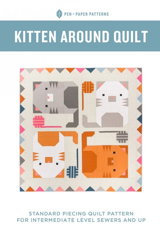 Kitten Around Quilt Pattern